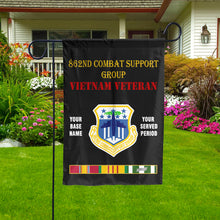 Load image into Gallery viewer, 862ND COMBAT SUPPORT GROUP - Double Sided 30&quot;x40&quot; Flag