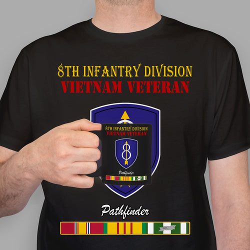 8th Infantry Division Premium T-Shirt Sweatshirt Hoodie For Men