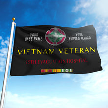 Load image into Gallery viewer, 95TH EVACUATION HOSPITAL FLAG DOUBLE-SIDED PRINTED 30&quot;x40&quot; FLAG