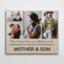 Load image into Gallery viewer, Love between Mother and Son - Premium Photo Collage Canvas, Poster