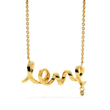Load image into Gallery viewer, Scripted Love Necklace For Wife - NLD STORE Great Gifts For Wife