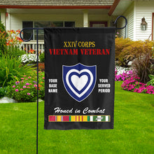 Load image into Gallery viewer, XXIV CORPS - Double Sided 30&quot; x 40&quot; Flag