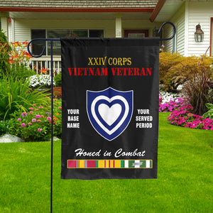 XXIV CORPS - Double Sided 30" x 40" Flag