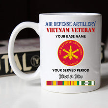 Load image into Gallery viewer, AIR DEFENSE ARTILLERY BLACK WHITE 11oz 15oz COFFEE MUG