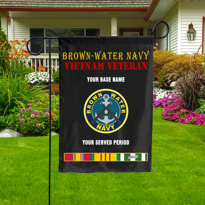 BROWN WATER NAVY DOUBLE-SIDED PRINTED 12