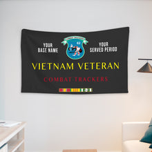 Load image into Gallery viewer, COMBAT TRACKERS WALL FLAG VERTICAL HORIZONTAL 36 x 60 INCHES WALL FLAG