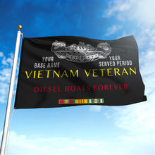 Load image into Gallery viewer, DIESEL BOATS FOREVER FLAG DOUBLE-SIDED PRINTED 30&quot;x40&quot; FLAG