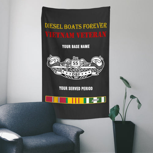 DIESEL BOATS FOREVER WALL FLAG VERTICAL HORIZONTAL 36 x 60 INCHES WALL FLAG