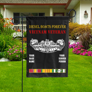 DIESEL BOATS FOREVER - Double Sided 30"x40" Flag