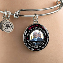 Load image into Gallery viewer, Photo Tribute Luxury Necklace, Bangle - Personalized with your name and photo