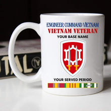 Load image into Gallery viewer, ENGINEER COMMAND VIETNAM BLACK WHITE 11oz 15oz COFFEE MUG