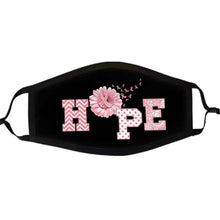 Load image into Gallery viewer, Breast Cancer Hope Daisy Patterns Cloth Face Mask