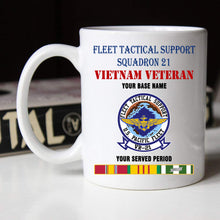 Load image into Gallery viewer, FLEET TACTICAL SUPPORT SQUADRON 21 BLACK WHITE 11oz 15oz COFFEE MUG