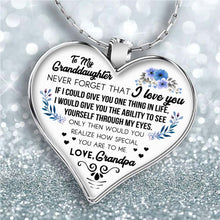 Load image into Gallery viewer, TO MY GRANDDAUGHTER NECKLACE - NLD STORE