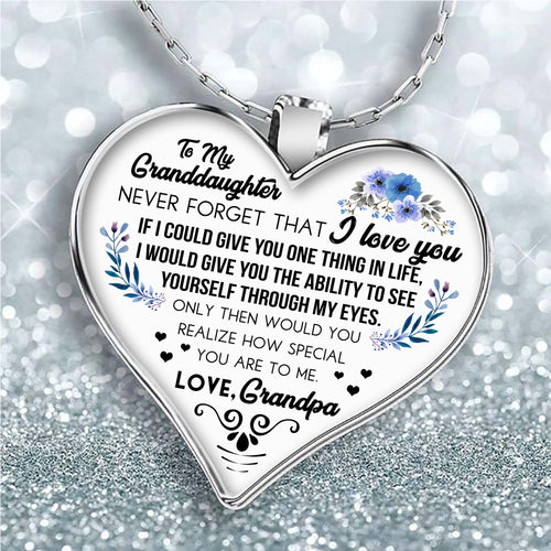 TO MY GRANDDAUGHTER NECKLACE - NLD STORE