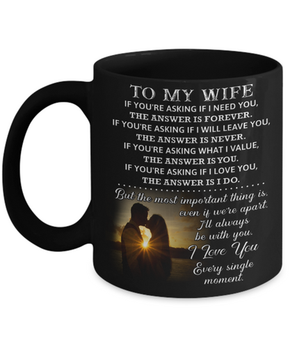 IF YOU'RE ASKING IF I NEED YOU - TO MY WIFE MUG - NLD STORE