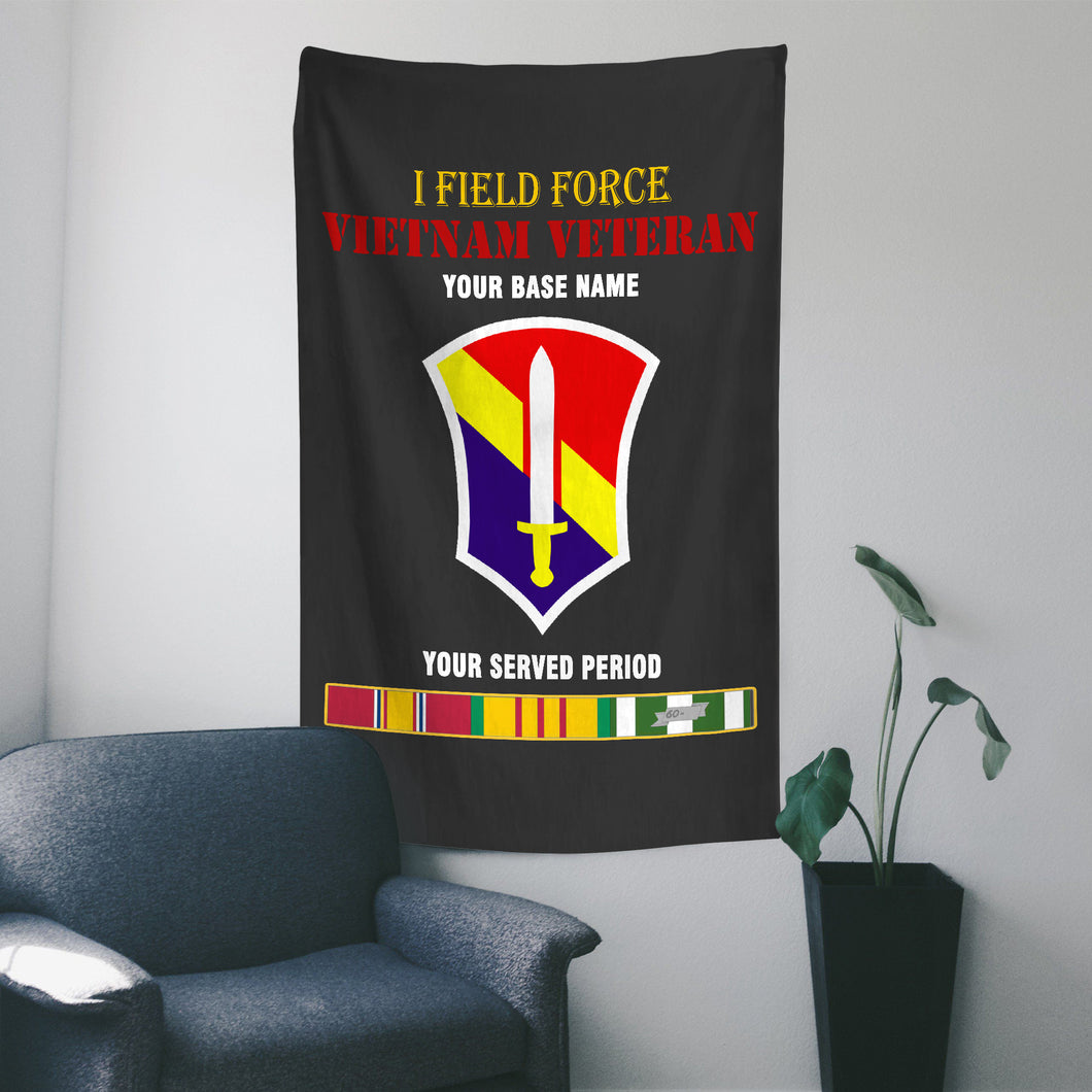 I FIELD FORCE WALL FLAG VERTICAL HORIZONTAL 36 x 60 INCHES WALL FLAG