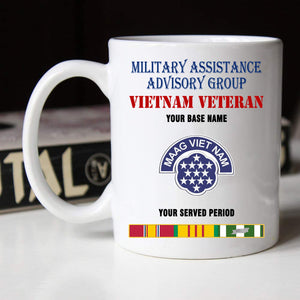 MAAG VIETNAM BLACK WHITE 11oz 15oz COFFEE MUG