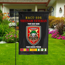 Load image into Gallery viewer, MACV SOG DOUBLE-SIDED PRINTED 12&quot;x18&quot; GARDEN FLAG