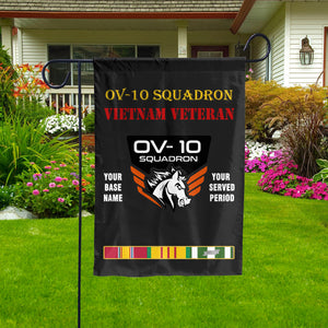 OV-10 SQUADRON - Double Sided 30"x40" Flag