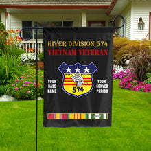 Load image into Gallery viewer, RIVER DIVISION 574 - Double Sided 30&quot;x40&quot; Flag