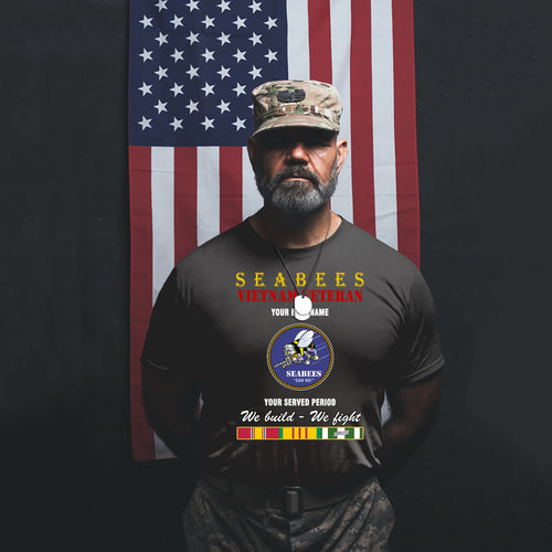 SEABEES PREMIUM T-SHIRT SWEATSHIRT HOODIE