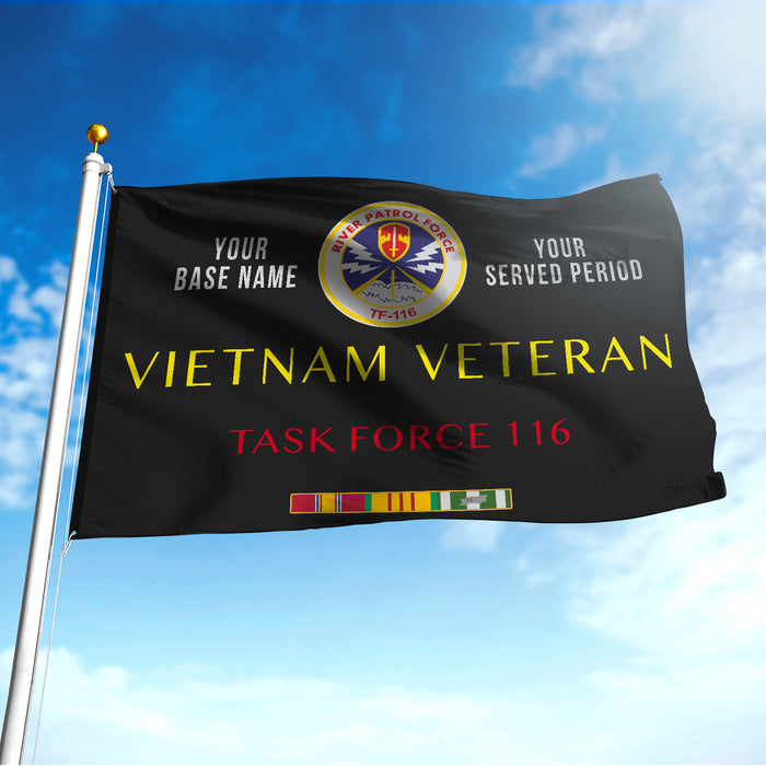 TASK FORCE 116 FLAG DOUBLE-SIDED PRINTED 30