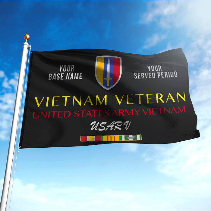 UNITED STATES ARMY VIETNAM FLAG DOUBLE-SIDED PRINTED 30
