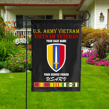 Load image into Gallery viewer, UNITED STATES ARMY VIETNAM DOUBLE-SIDED PRINTED 12&quot;x18&quot; GARDEN FLAG