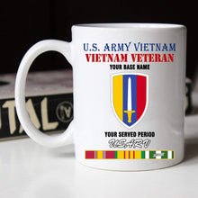 Load image into Gallery viewer, UNITED STATES ARMY VIETNAM BLACK WHITE 11oz 15oz COFFEE MUG