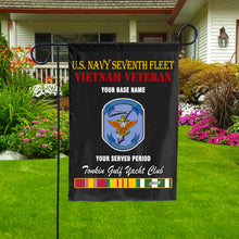 Load image into Gallery viewer, UNITED STATES SEVENTH FLEET DOUBLE-SIDED PRINTED 12&quot;x18&quot; GARDEN FLAG