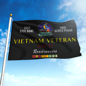 VAH-21 - Double Sided 30"x40" Flag