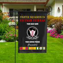 Load image into Gallery viewer, VF 24 DOUBLE-SIDED PRINTED 12&quot;x18&quot; GARDEN FLAG