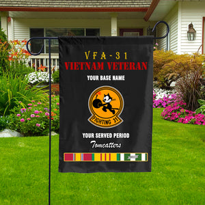 VFA 31 DOUBLE-SIDED PRINTED 12"x18" GARDEN FLAG