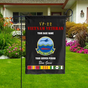 VP 22 DOUBLE-SIDED PRINTED 12"x18" GARDEN FLAG